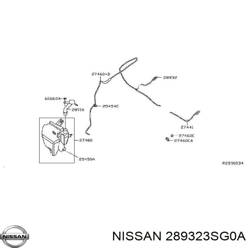  289323SG0A Nissan