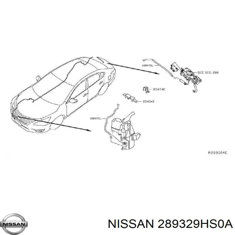 289329HS0A Nissan/Infiniti 