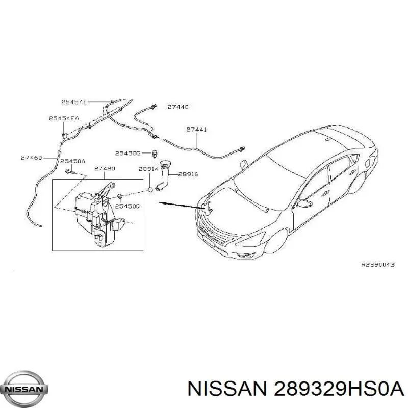 Nissan/Infiniti 289329HS0A цена, от 24.07 USD