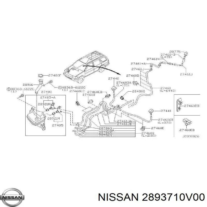 2893710V00 Nissan/Infiniti 