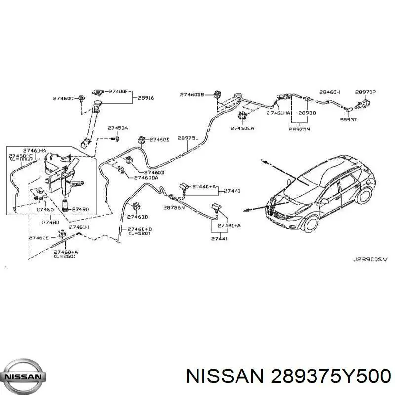 289375Y500 Nissan/Infiniti 