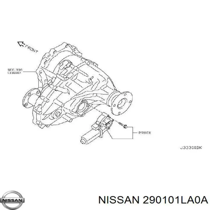 290101LA0A Nissan 