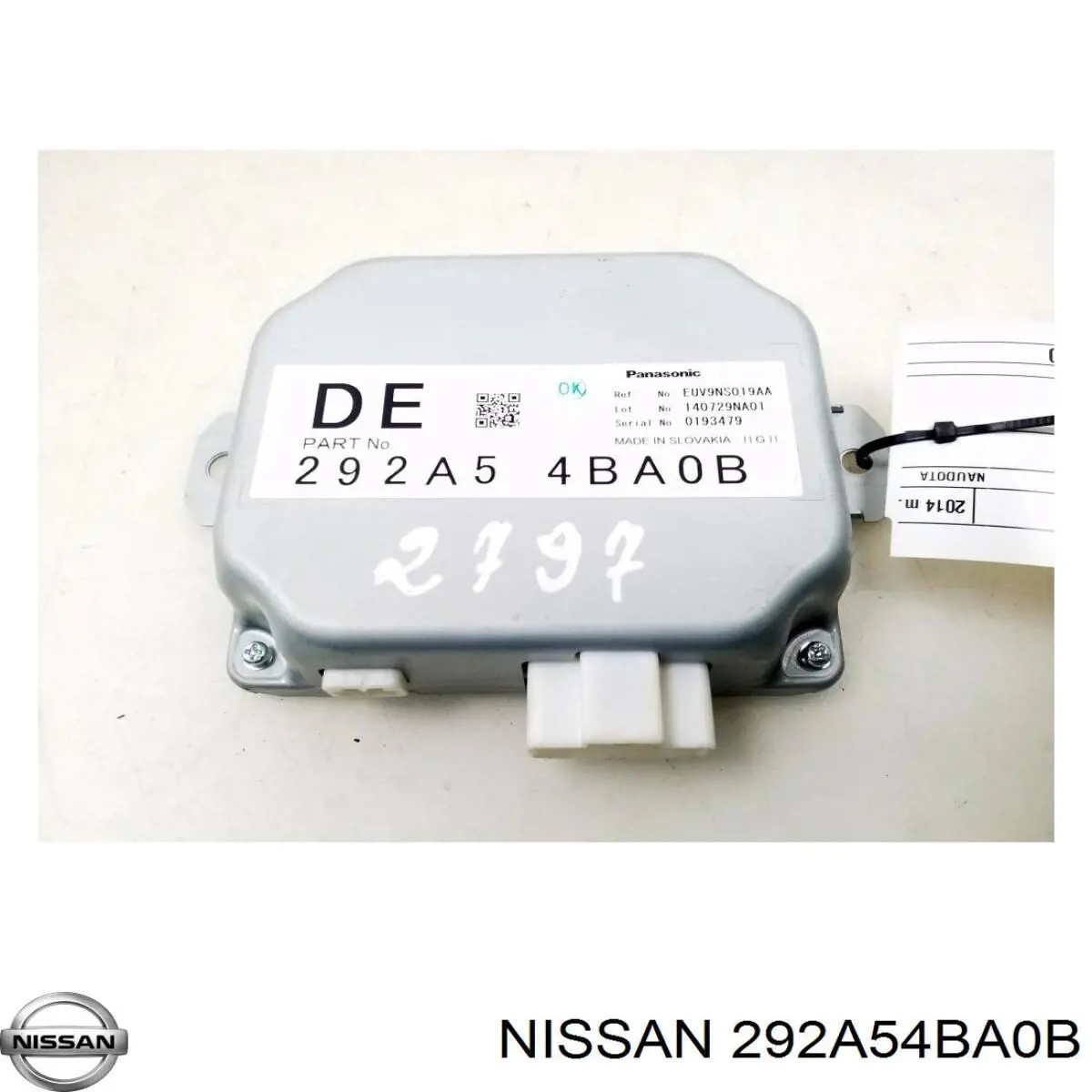 292A54BA0B Nissan/Infiniti Модуль управления камерой