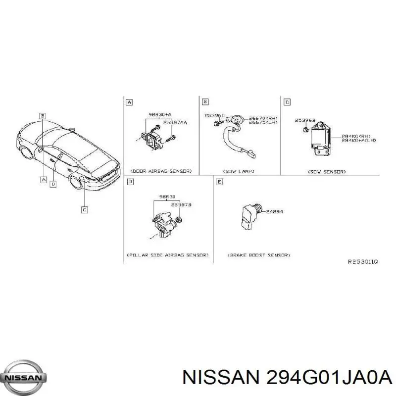  Nissan/Infiniti 294G01JA0A