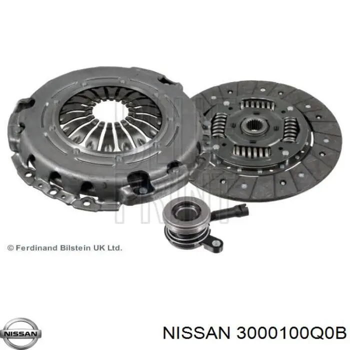 3000100Q0B Nissan/Infiniti Сцепление в сборе
