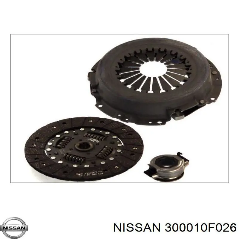 Купить 300010F026 Nissan/Infiniti Комплект сцепления (диск, корзина, подшипник)