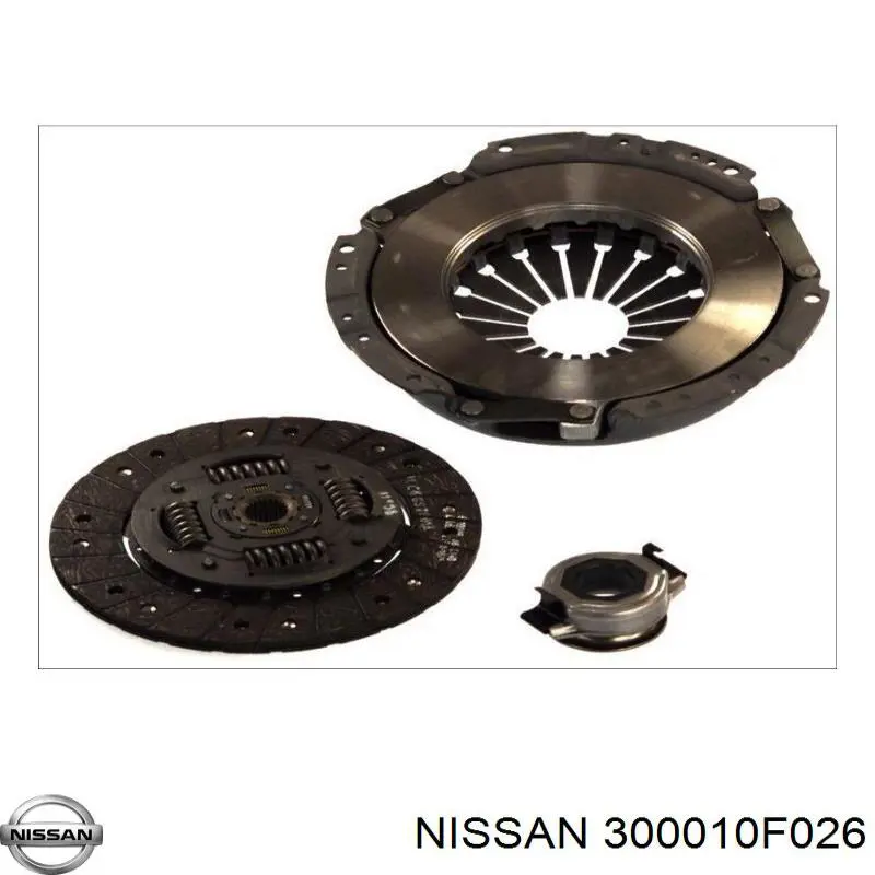 Комплект сцепления (3 части) Nissan/Infiniti 300010F026 цена, от 185.05 USD