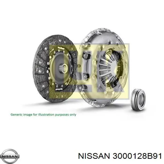 Сцепление 3000128B91 Nissan