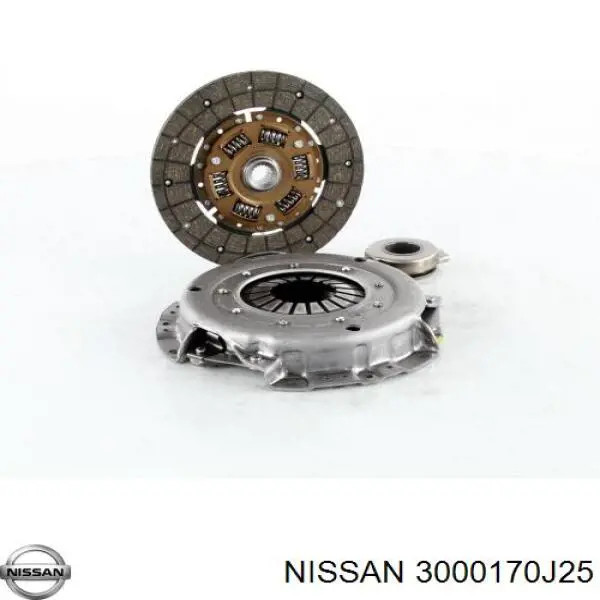 Комплект сцепления (3 части) Nissan/Infiniti 3000170J25 цена, от 109.87 USD