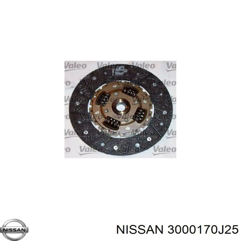 Купить 3000170J25 Nissan/Infiniti Комплект сцепления (диск, корзина, подшипник)