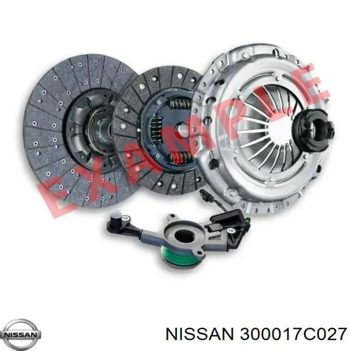 300017C027 Nissan сцепление