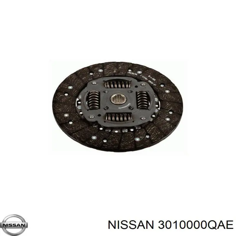 Диск сцепления 3010000QAE Nissan