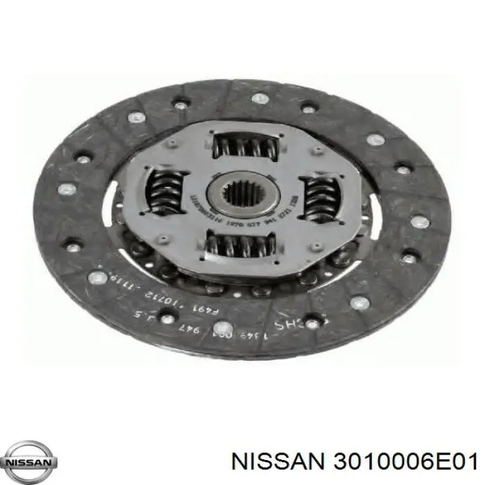 3010006E01 Nissan диск сцепления