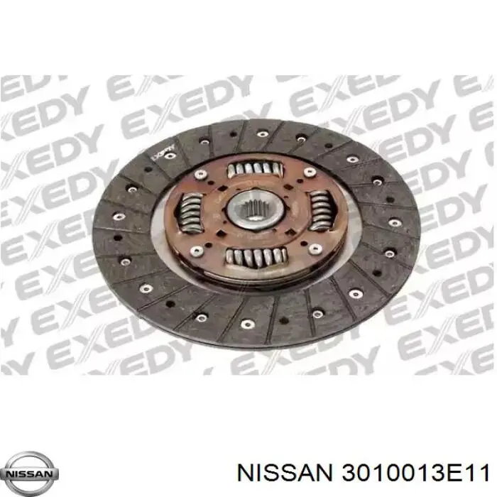 3010013E11 Nissan диск сцепления