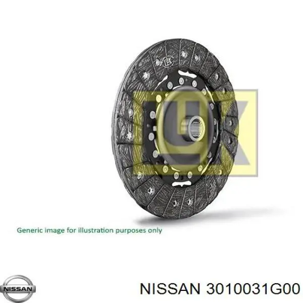 Диск сцепления 3010031G00 Nissan