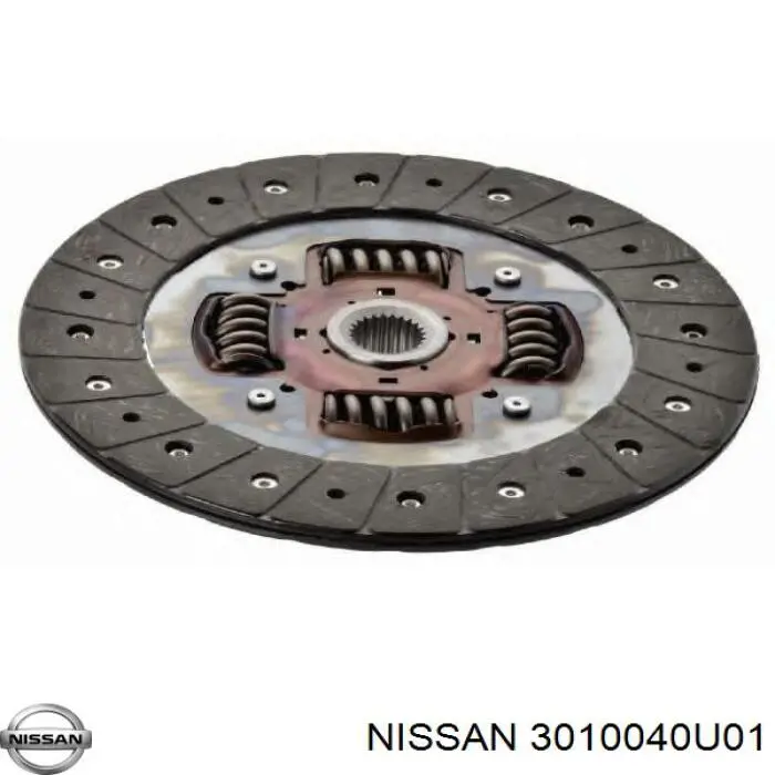 Диск сцепления Nissan/Infiniti 3010040U01 цена, от 53.63 USD