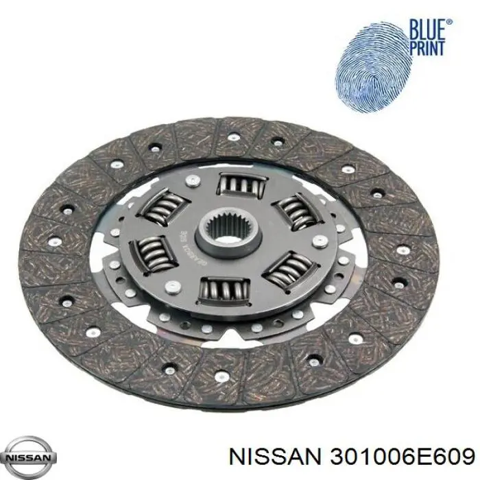 Диск сцепления Nissan/Infiniti 301006E609 цена, от 51.49 USD