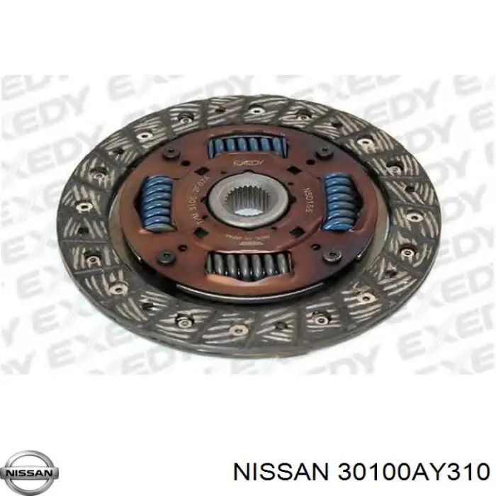 Диск сцепления 30100AY310 Nissan