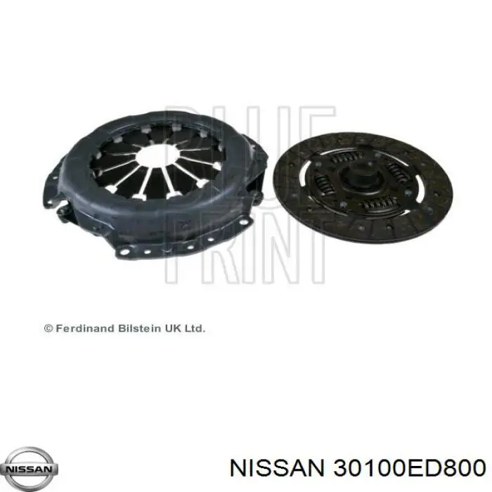 Диск сцепления Nissan/Infiniti 30100ED800