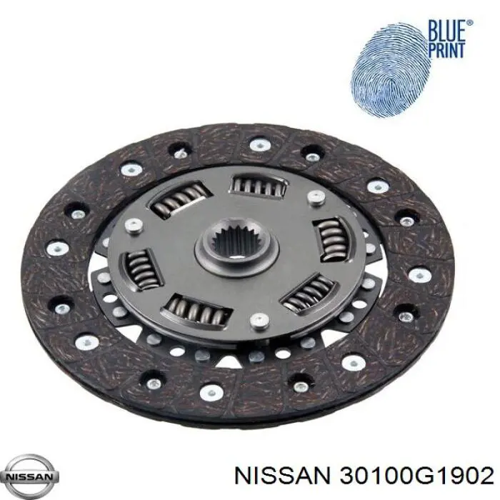 30100G1902 Nissan диск сцепления