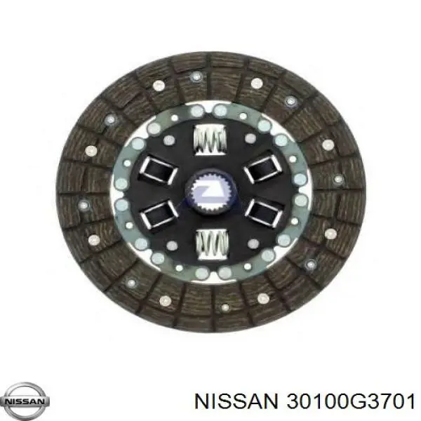 Диск сцепления 30100G3701 Nissan