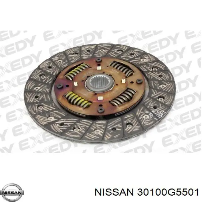 Диск сцепления 3010051E18 Nissan