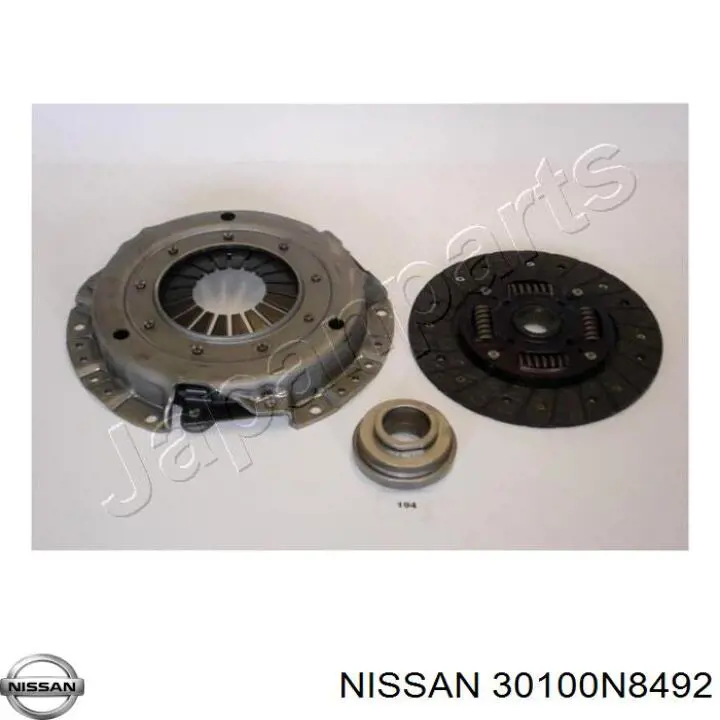 Диск сцепления 30100N8492 Nissan