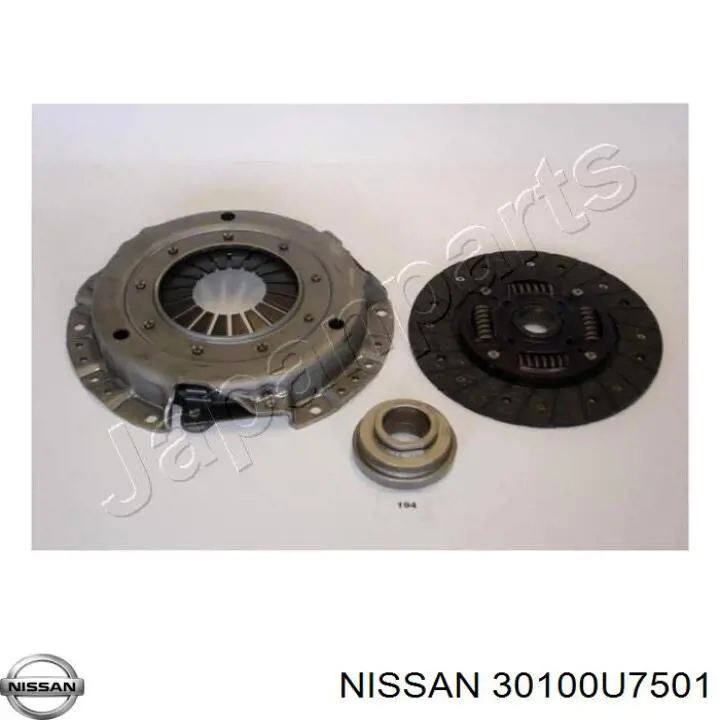 Диск сцепления 30100U7501 Nissan