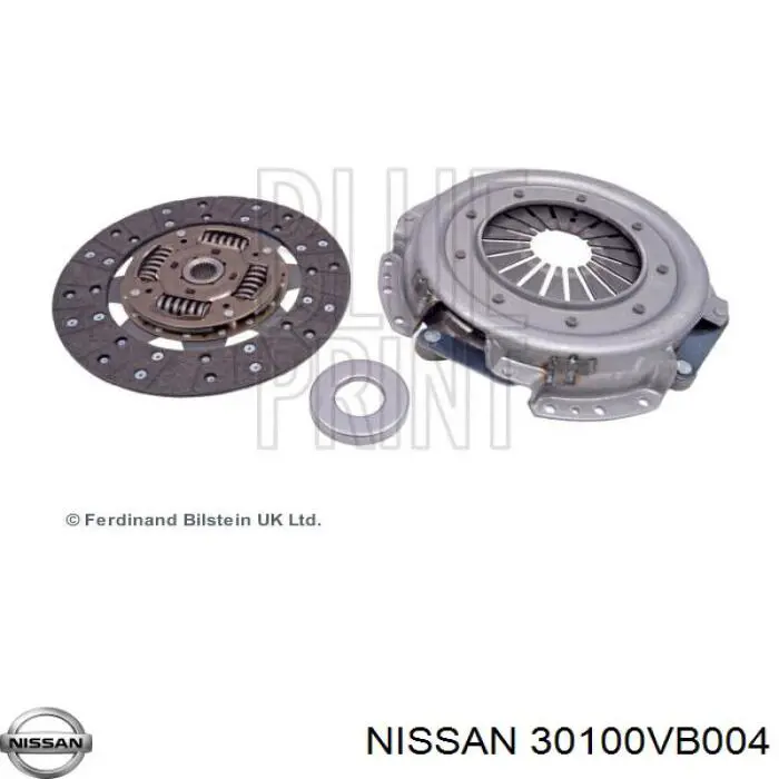 30100VB004 Nissan диск сцепления