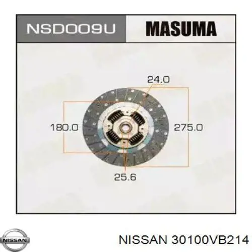  30100VB214 Nissan