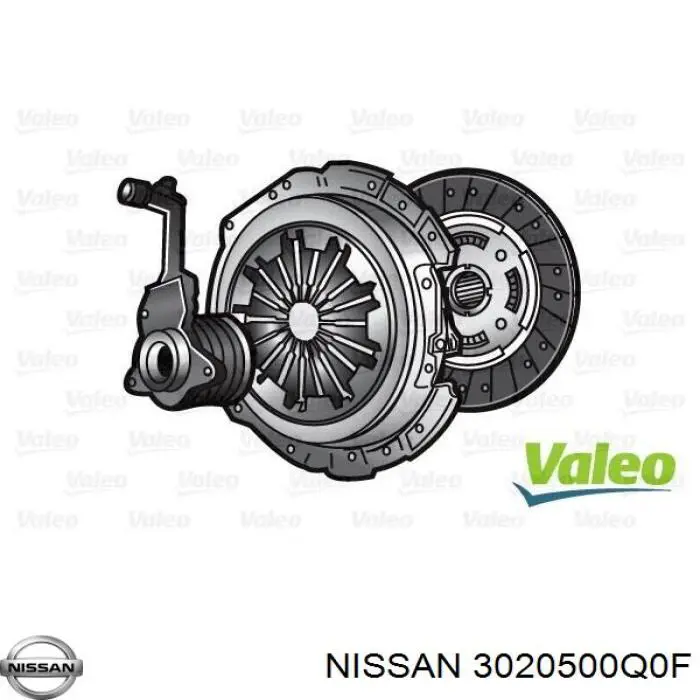 Комплект сцепления (3 части) VALEO 837558 цена, от 207.25 USD
