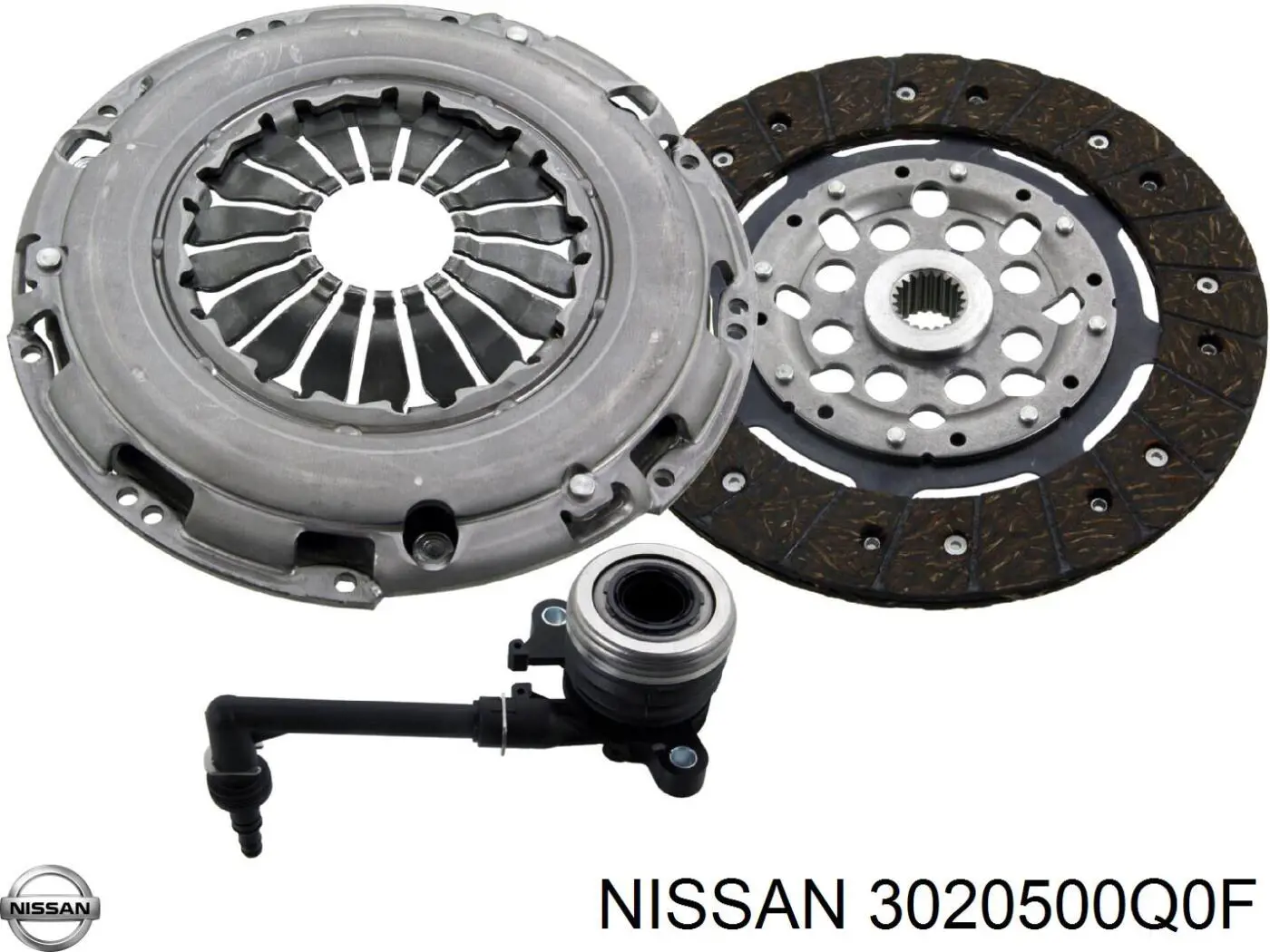 Купить 302104374R Renault (RVI) Комплект сцепления (диск, корзина, подшипник)