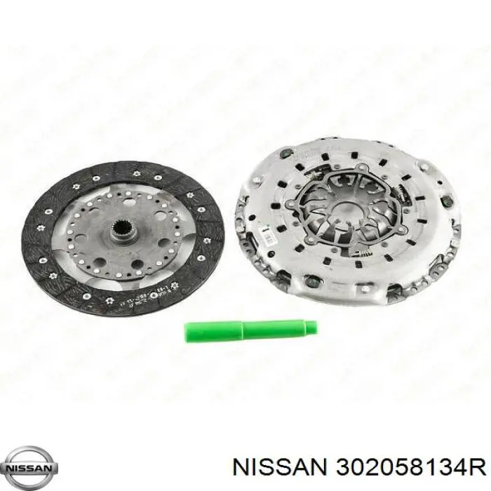 Купить 302058134R Nissan/Infiniti Комплект сцепления (диск, корзина, подшипник)