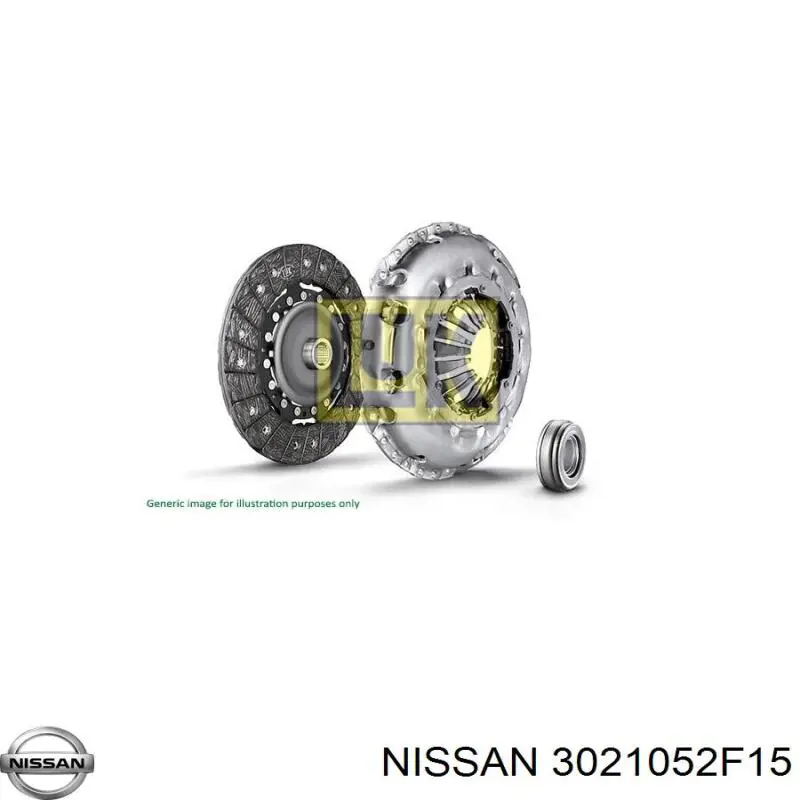 Корзина сцепления 3021016 Nissan