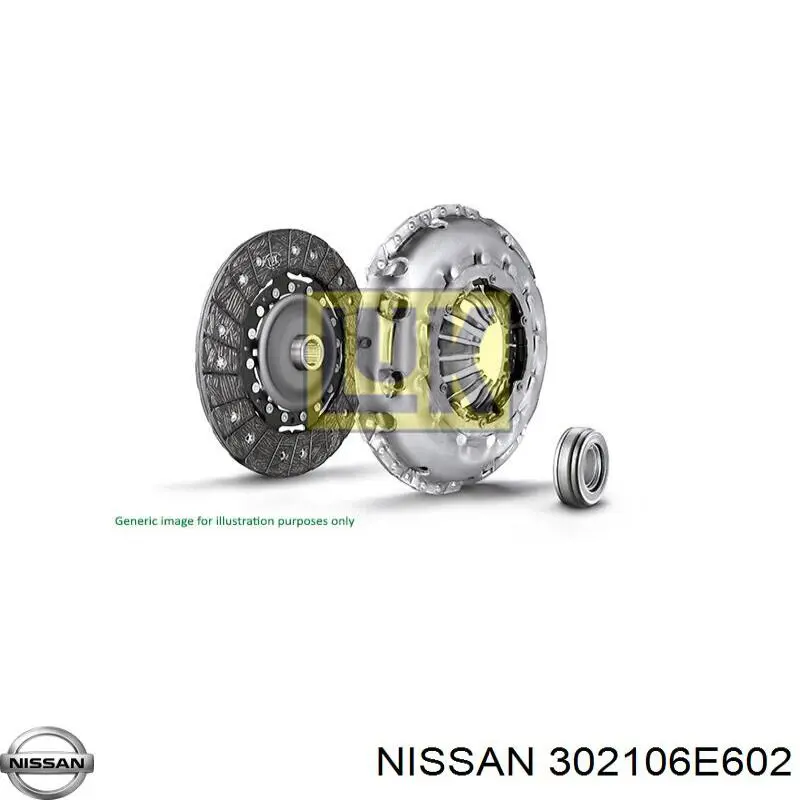 Лепестковая корзина сцепления Nissan/Infiniti 302106E602 цена, от 199.74 USD