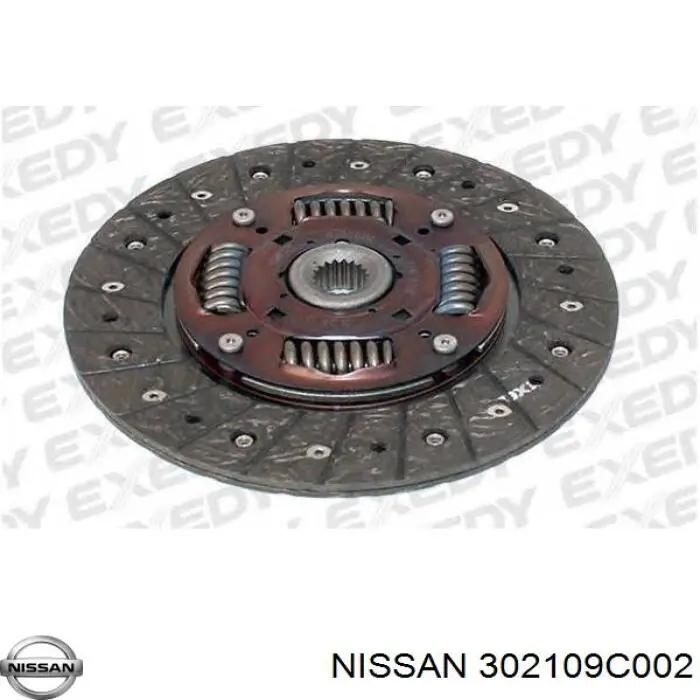 Купить 302109C002 Nissan/Infiniti Корзина сцепления