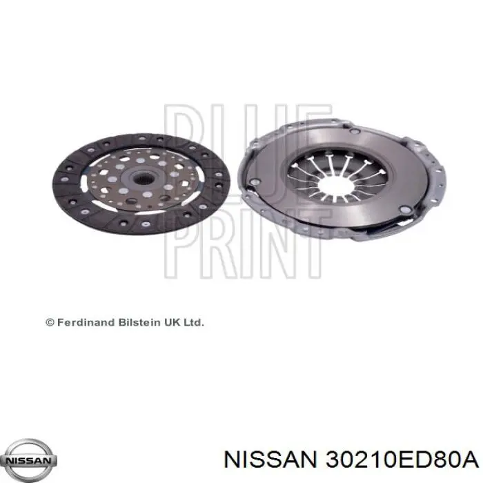 Лепестковая корзина сцепления Nissan/Infiniti 30210ED80A цена, от 80.89 USD