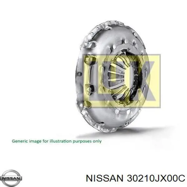 Лепестковая корзина сцепления Nissan/Infiniti 30210JX00C цена, от 44.08 USD
