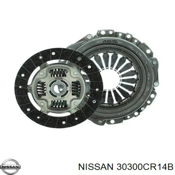 Купить 30300CR14B Nissan/Infiniti Комплект сцепления (диск, корзина, подшипник)