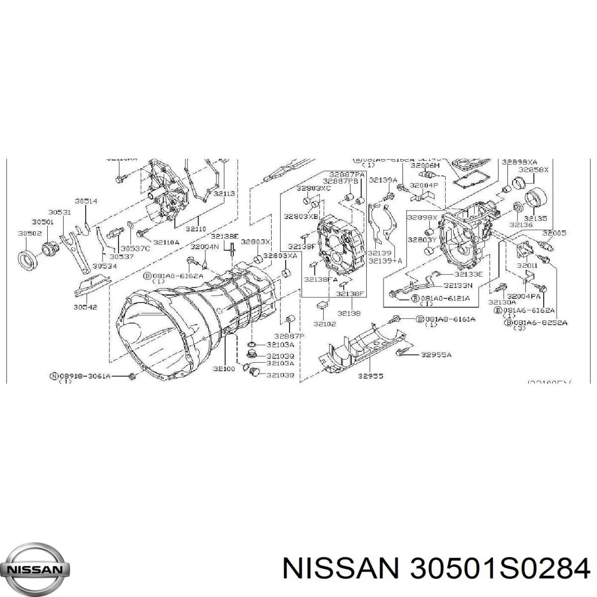 30501S0284 Nissan/Infiniti 