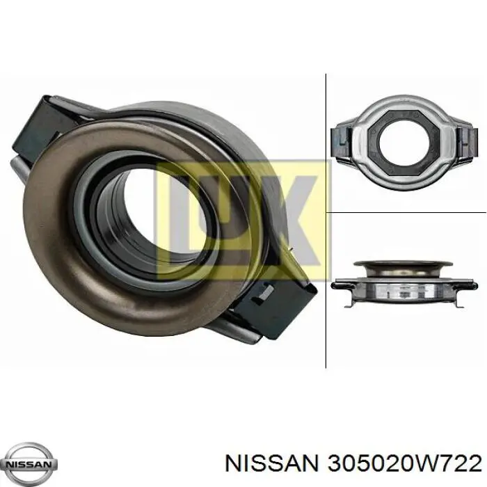305020W722 Nissan подшипник сцепления выжимной