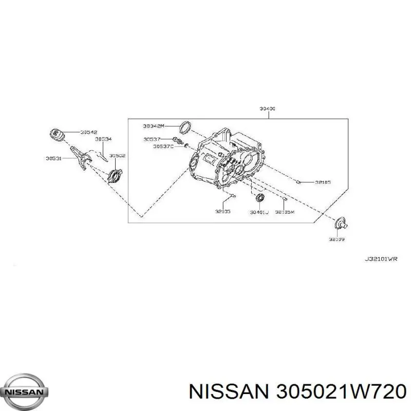 Купить 305021W720 Nissan/Infiniti Подшипник включения сцепления