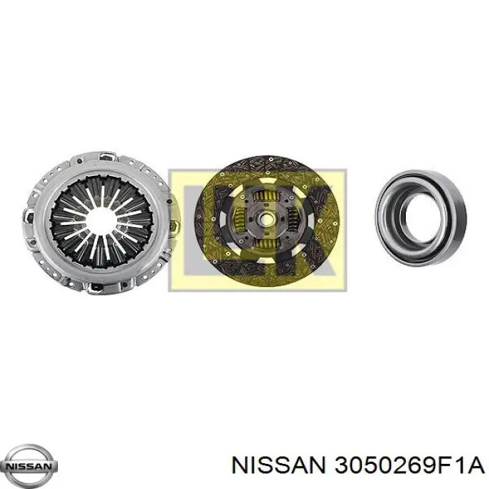 Подшипник сцепления выжимной Nissan/Infiniti 3050269F1A