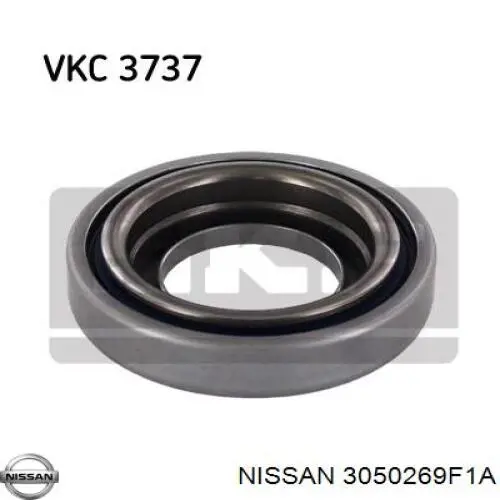 Cojinete de desembrague 3050269F1A Nissan