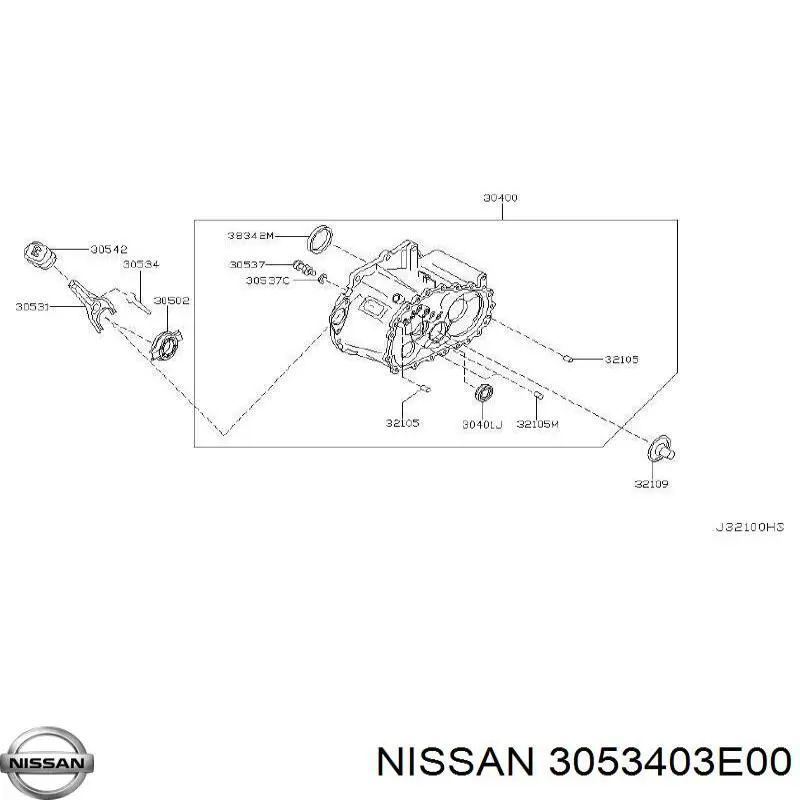 Пружина задних барабанных тормозных колодок Nissan/Infiniti 3053403E00 цена, от 1.50 USD