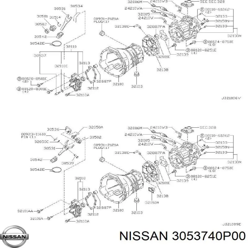 3053740P00 Nissan/Infiniti 