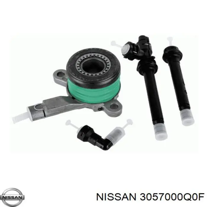 3057000Q0F Nissan/Infiniti Цилиндр сцепления рабочий в сборе с выжимным подшипником