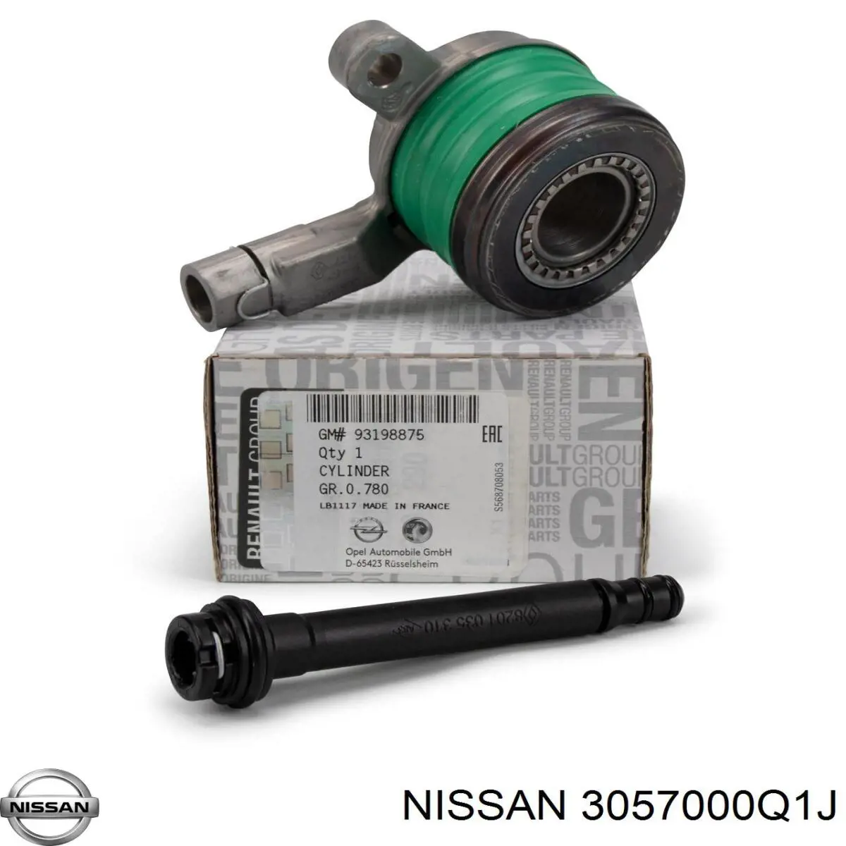 Рабочий цилиндр сцепления в сборе 3057000Q1J Nissan/Infiniti