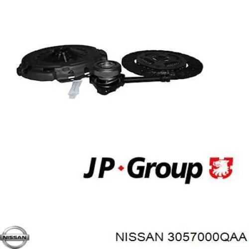 Цилиндр сцепления рабочий с выжимным подшипником Nissan/Infiniti 3057000QAA цена, от 54.37 USD