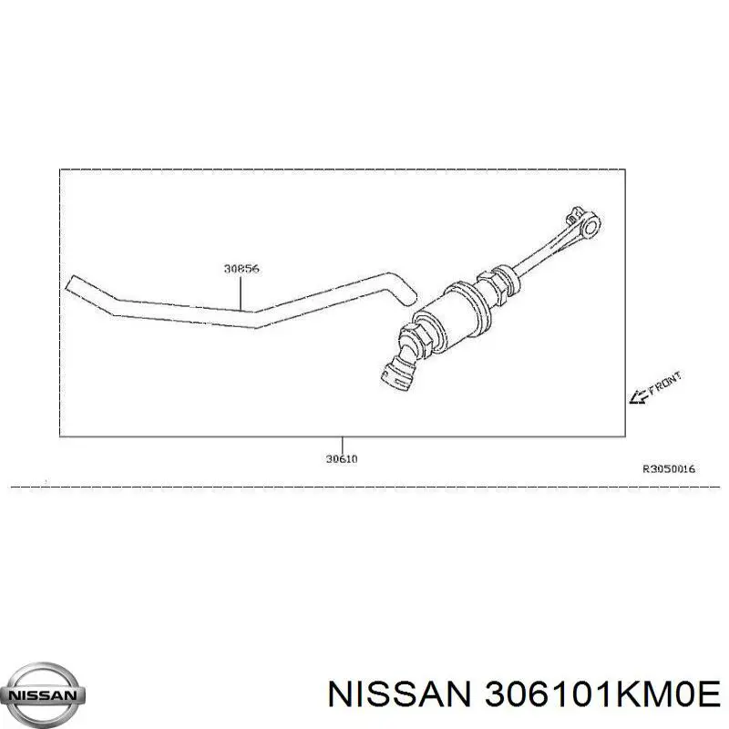 Купить 306101KM0A Nissan/Infiniti Главный цилиндр сцепления